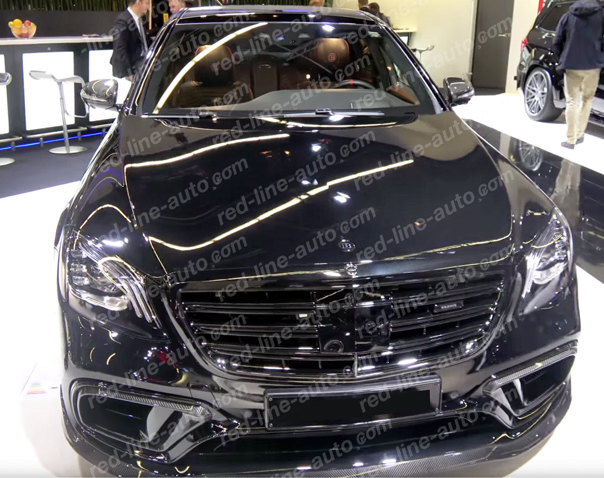 Mercedes S-Class W222 Saloon AMG Grille, VIP-Style Full Gloss Black S350 S63 S65