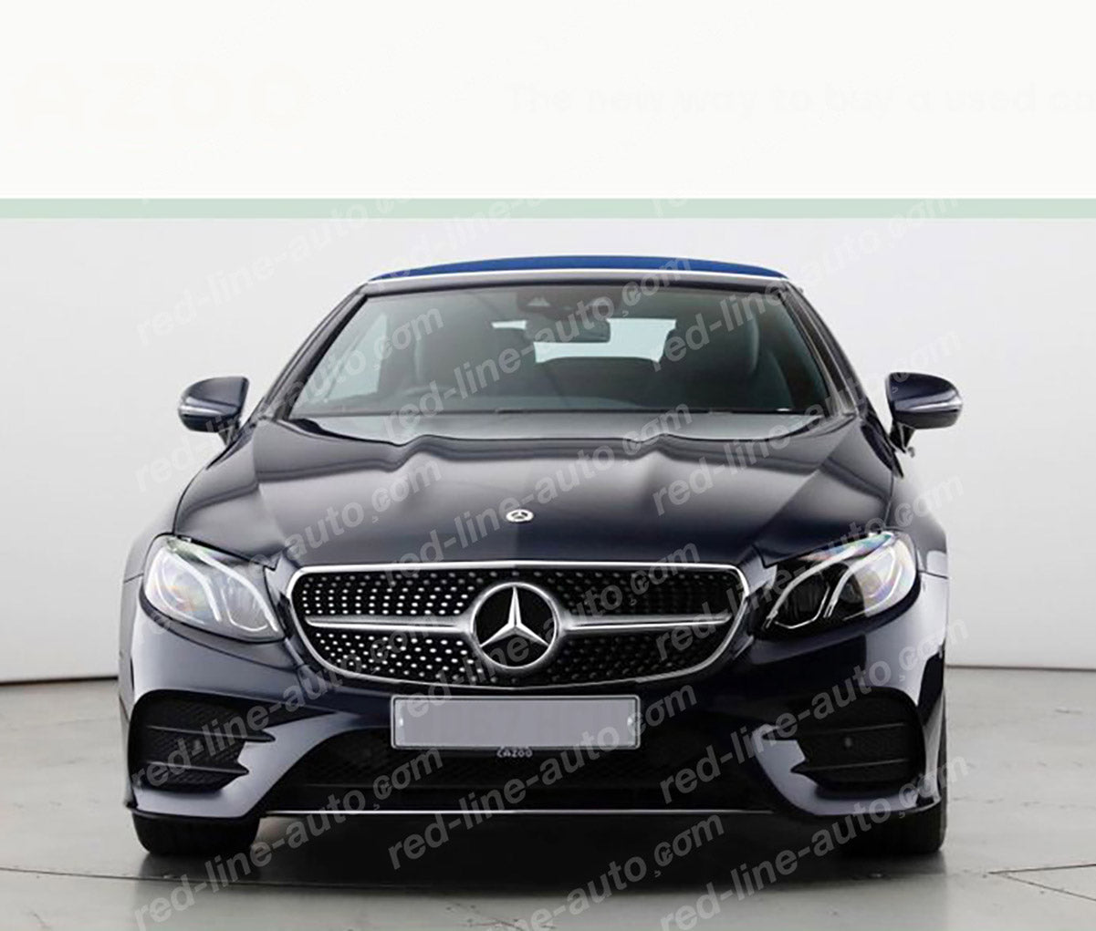 Pre-facelift Mercedes C238 E-Class Coupe A238 Cabriolet E43 E53 Silver AMG Grille, Chrome Diamond