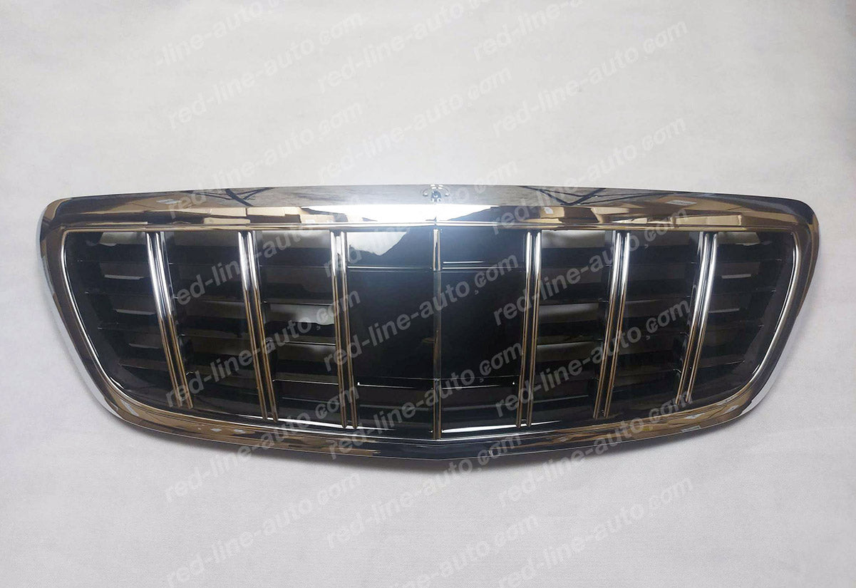 Mercedes S-Class W222 Saloon AMG Grille VIP-Style Chrome S350 S400 S500 S63 S65
