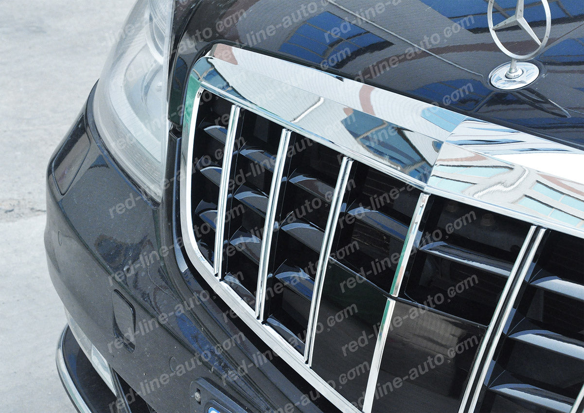 Facelift Mercedes W221 S-Class Saloon AMG VIP Style Front Grille, Chrome Grille