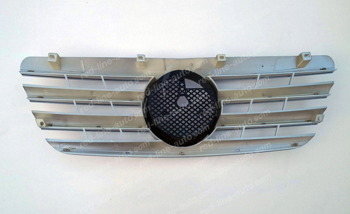 Facelift Mercedes W210 E-Class Saloon S210 Estate AMG Sport Grille with Star, Full Chrome Blades