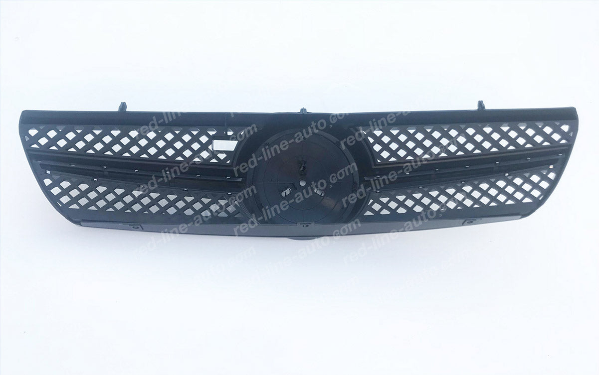Mercedes W215 CL-Class C215 Coupe AMG Single-bar Front Grille with STAR, Full Gloss Black