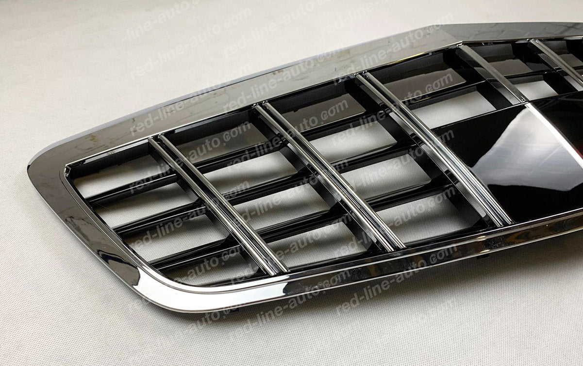 Facelift Mercedes W221 S-Class Saloon AMG VIP Style Front Grille, Chrome Grille