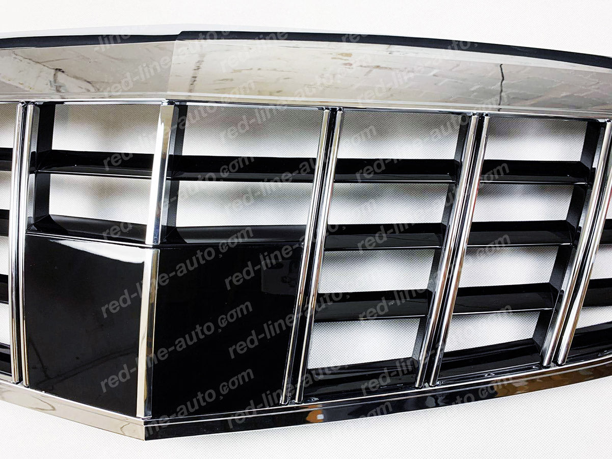 Facelift Mercedes W221 S-Class Saloon AMG VIP Style Front Grille, Chrome Grille
