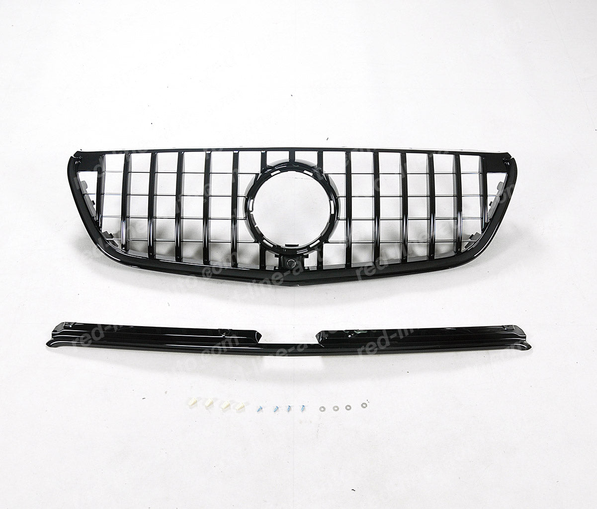 Pre-Facelift Mercedes W447 VITO AMG GT Grille, Full Gloss Black Panamericana