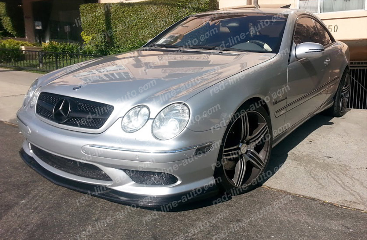 Mercedes W215 CL-Class C215 Coupe AMG Single-bar Front Grille with STAR, Full Gloss Black