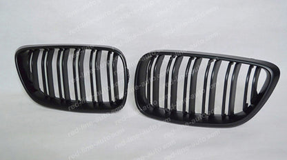 BMW 2 Series F22 Coupe F23 Convertible F87 M2 M-Performance Grille, Matte black Dual-slat