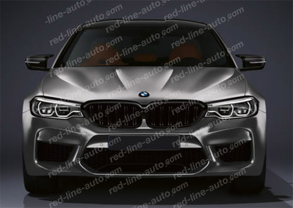 Pre-Facelift BMW G30 5 Series Saloon G31 Estate F90 M5 M-Performance Grille, Gloss Black Double-bar