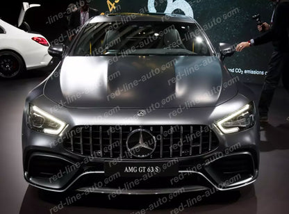 Mercedes X290 AMG GT R 4-Door Coupe Full Gloss Black Series Grille BRABUS 63S