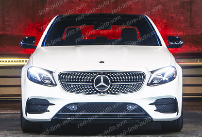 Pre-facelift Mercedes C238 E-Class Coupe A238 Convertible E43 E53 Black AMG Grille, Chrome Diamond