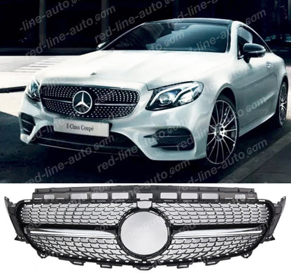 Pre-facelift Mercedes C238 E-Class Coupe A238 Convertible E43 E53 Black AMG Grille, Chrome Diamond