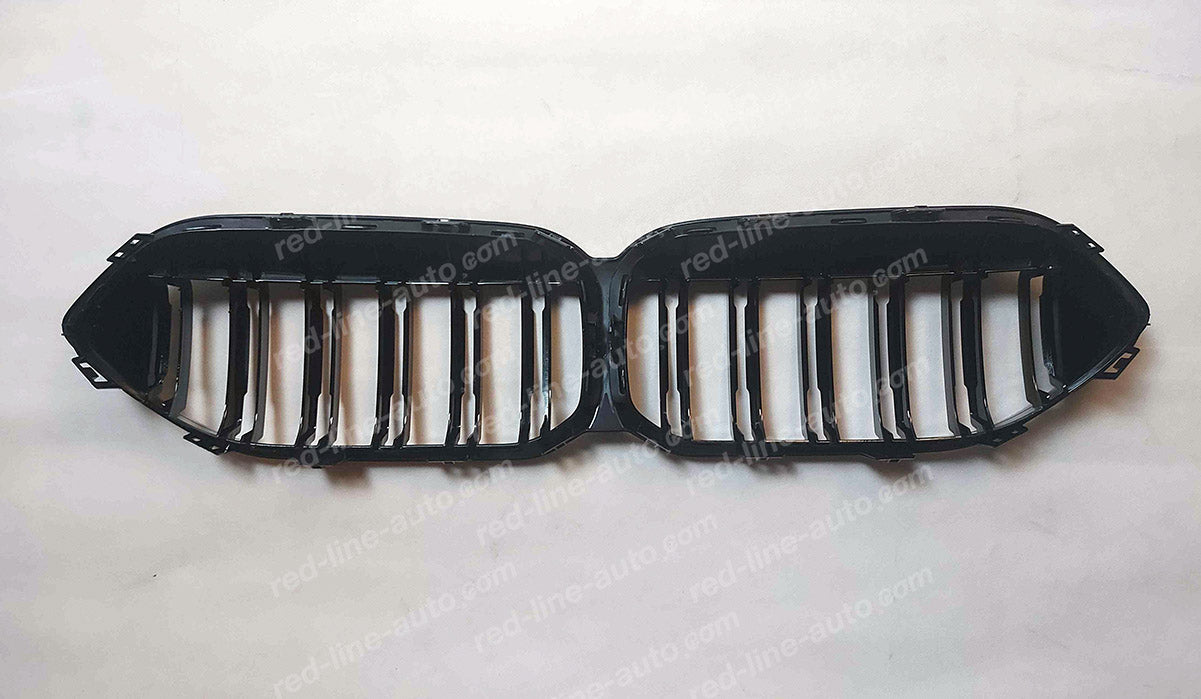 BMW F44 2 Series Gran Coupe M-Power Front Grille, Gloss Black Double-Bar