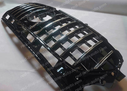 2020+ Mercedes H247 GLA-Class SUV GT Black Grille, Chrome Panamericana, AMG Bumper