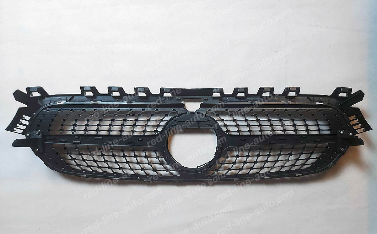 Pre-facelift Mercedes W247 B-Class Hatchback MPV Non-AMG Sport Grille, Black Chrome Diamond