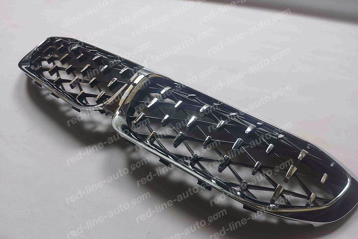 Pre-Facelift BMW 3 Series G20 Saloon G21 Estate M-Performance M340i Diamond Grille, Full Chrome