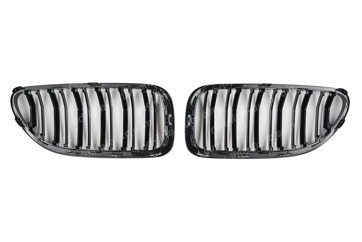 BMW 6 Series F12 Coupe F13 Convertible F06 Gran M-Performance Grille, Gloss Black Double-slat