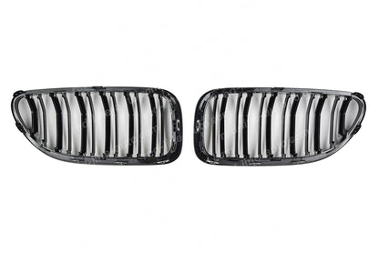 BMW 6 Series F12 Coupe F13 Convertible F06 Gran M-Performance Grille, Gloss Black Double-slat