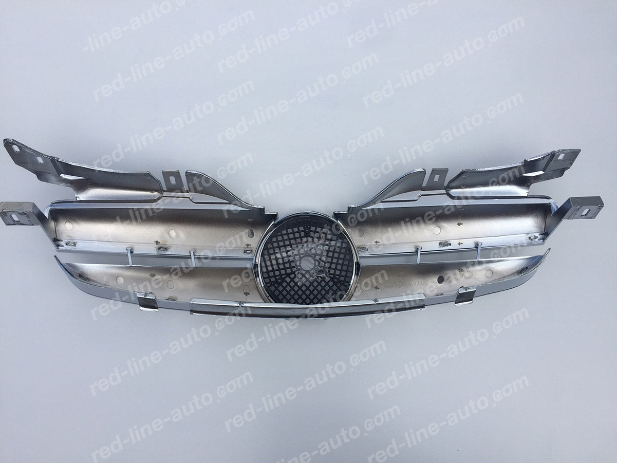 Mercedes R170 SLK Roadster AMG Sport Front Grille, Horizontal fins Full Chrome