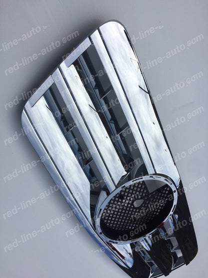 Mercedes W208 CLK Coupe C208 Cabriolet A208 AMG Sport Grille with Star, Full Chrome