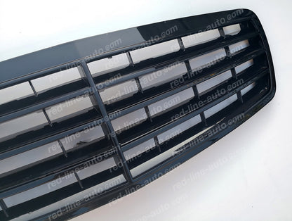 Pre-facelift Mercedes W211 E-Class Saloon S211 Estate VIP Executive Style Grille, Full Gloss Black AMG