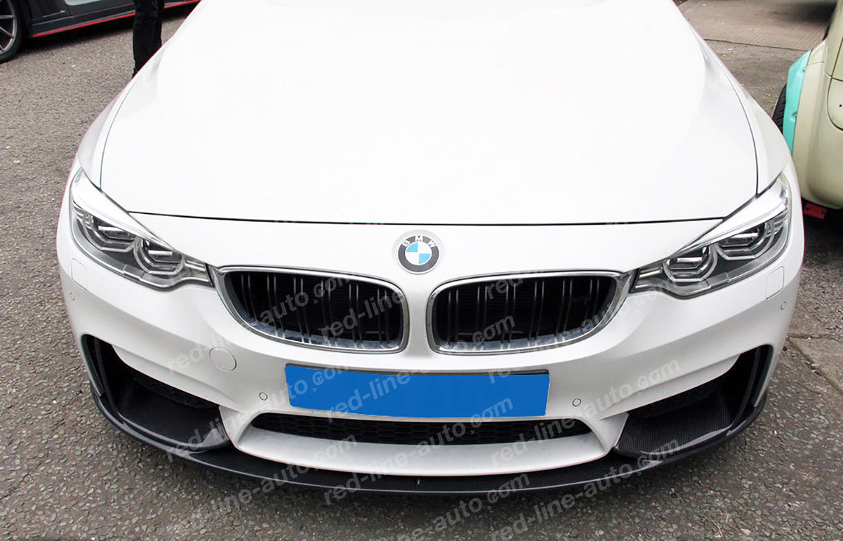 BMW 3 Series F30 Saloon F31 Estate M-Power Grille, Black Double-Bar with Chrome Surround