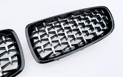 BMW F80 M3 Saloon F82 M4 Coupe F83 Convertible M-Performance Black Diamond Front Grille