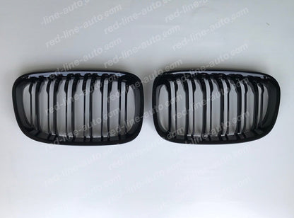 Pre-facelift BMW 1 Series F20 F21 Hatchback M-Performance M135i Grille, Gloss Black Double-Bar