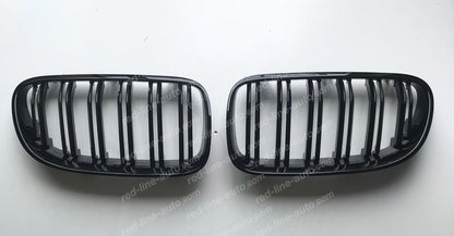 Facelift BMW 3 Series E92 Coupe E93 Convertible M-Performance Grille, Gloss Black Double-bar