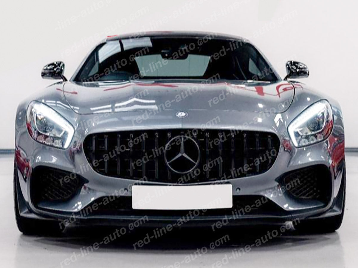 Pre-facelift Mercedes R190 C190 AMG GT R Roadster Coupe Full Gloss Black Series Grille