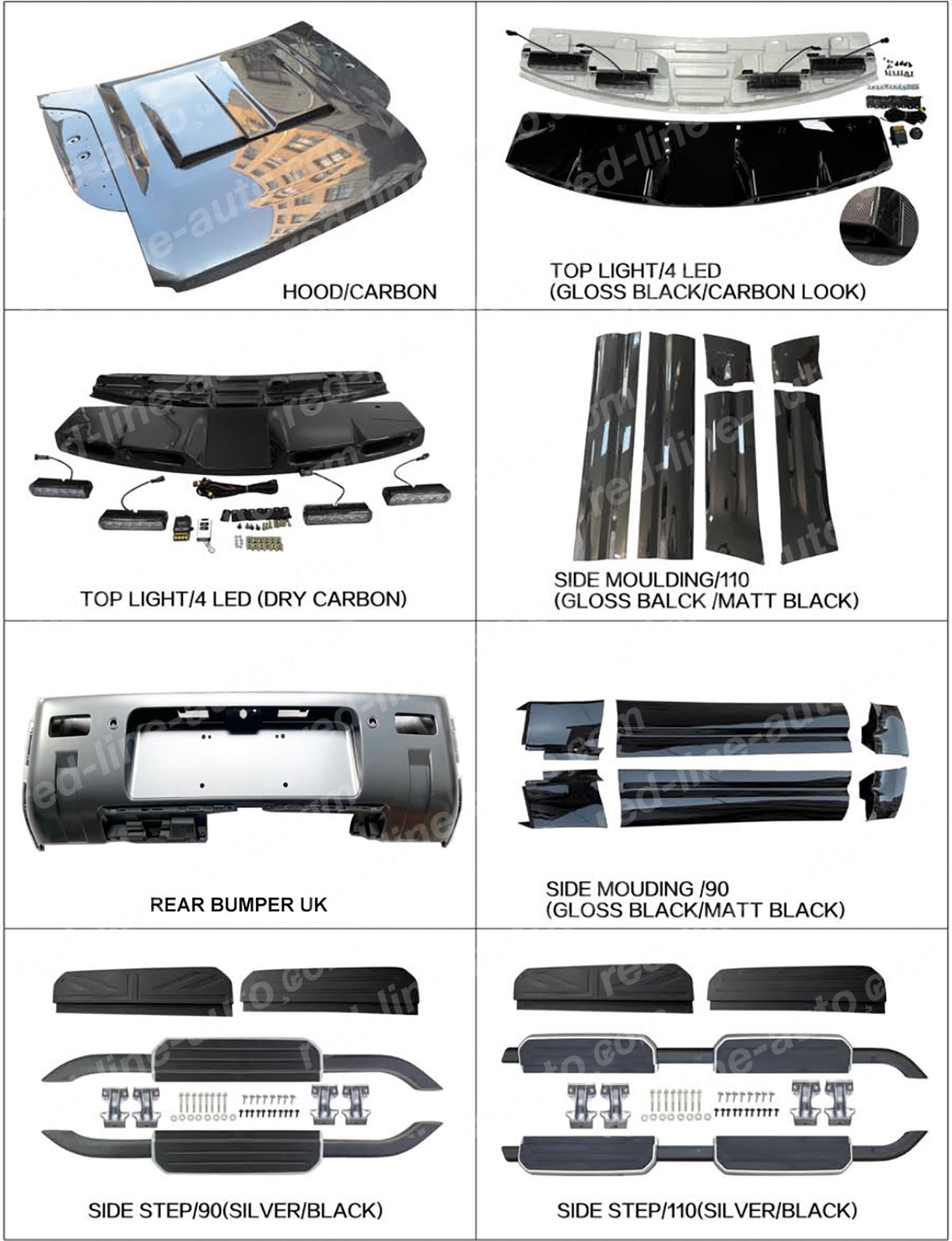 Land Rover L663 Defender Accessories and Aftermarket Modification Kits -D