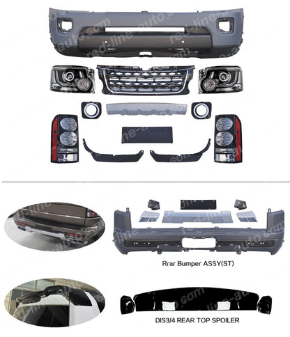 2009-13 Land Rover LR4 L319 Discovery Facelift Conversion Bodykit