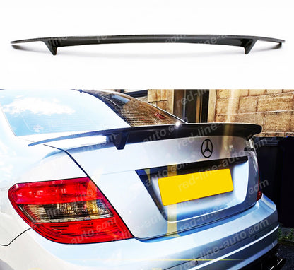 Mercedes W204 C-Class C204 Coupe Rear Boot Spoiler, Dry Carbon Fibre AMG RT RENNtech Style