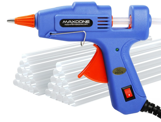 Hot Melt Glue Gun with 30 Acrylic Glue Sticks