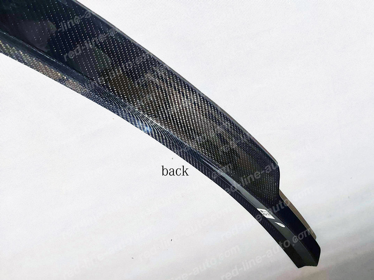 Mercedes W204 C-Class C204 Coupe Rear Boot Spoiler, Dry Carbon Fibre AMG C74 Style