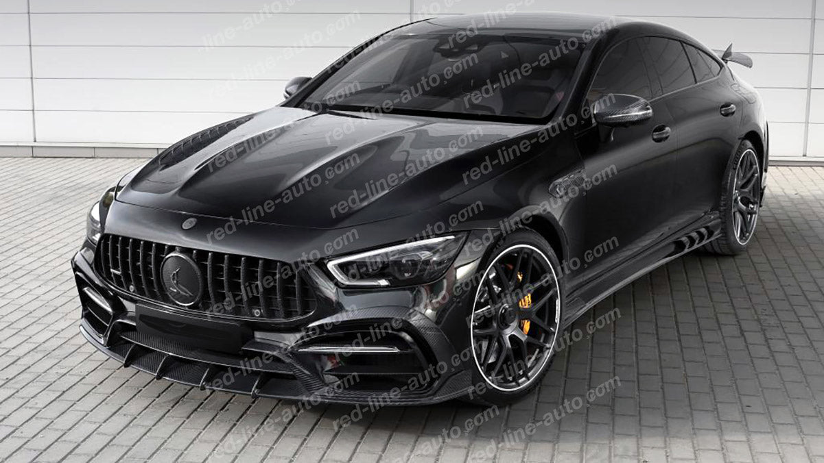 Mercedes X290 AMG GT R 4-Door Coupe Full Gloss Black Series Grille BRABUS 63S